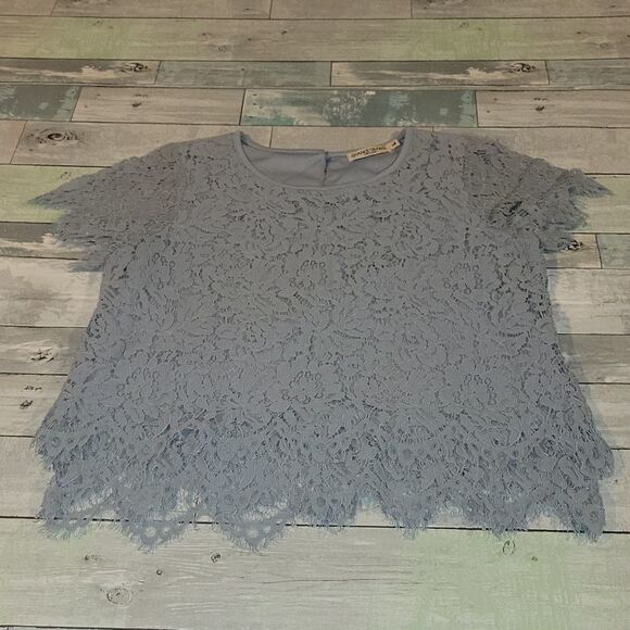 Chance or Fate Lace Shirt/Top sz Large - Picture 1 of 5